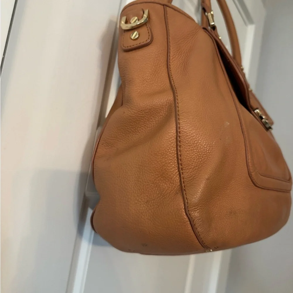 Tory Burch Tan Amanda Leather Tote